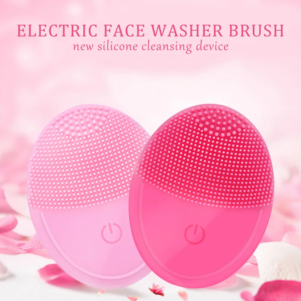 Electric Silicone Face Washing Brush Facial Exfoliating Blackhead Face Cleansing Brush Soft Deep Cleaning Face Brushes
Electric Silicone Face Washing Brush Facial Exfoliating Blackhead Face Cleansing Brush Soft Deep Cleaning Face Brushes