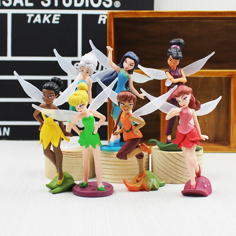 Disney 7pcs/multiple Tinkerbell Figure Toy Princess Tinkerbell Fairy Tale Model Doll Children Gift Anime Figurine
Disney 7pcs/multiple Tinkerbell Figure Toy Princess Tinkerbell Fairy Tale Model Doll Children Gift Anime Figurine