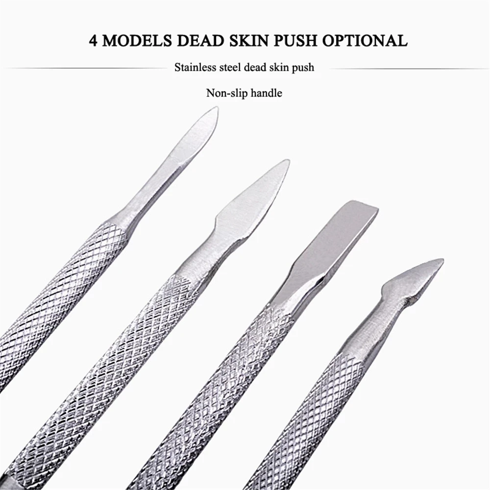 1Pc Stainless Steel Nail Care Tools Double Ended Nail Cuticle Pusher Cuticle Dead Skin Pedicure Accessories Manicure Tools
1Pc Stainless Steel Nail Care Tools Double Ended Nail Cuticle Pusher Cuticle Dead Skin Pedicure Accessories Manicure Tools
