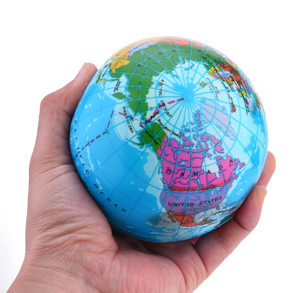 6-10CM PU Slime Squish Sponge Ball Funny Foam Bouncy Ball Tellurion For Adult Decompression Toys Worldmap Sponge Ball
6-10CM PU Slime Squish Sponge Ball Funny Foam Bouncy Ball Tellurion For Adult Decompression Toys Worldmap Sponge Ball