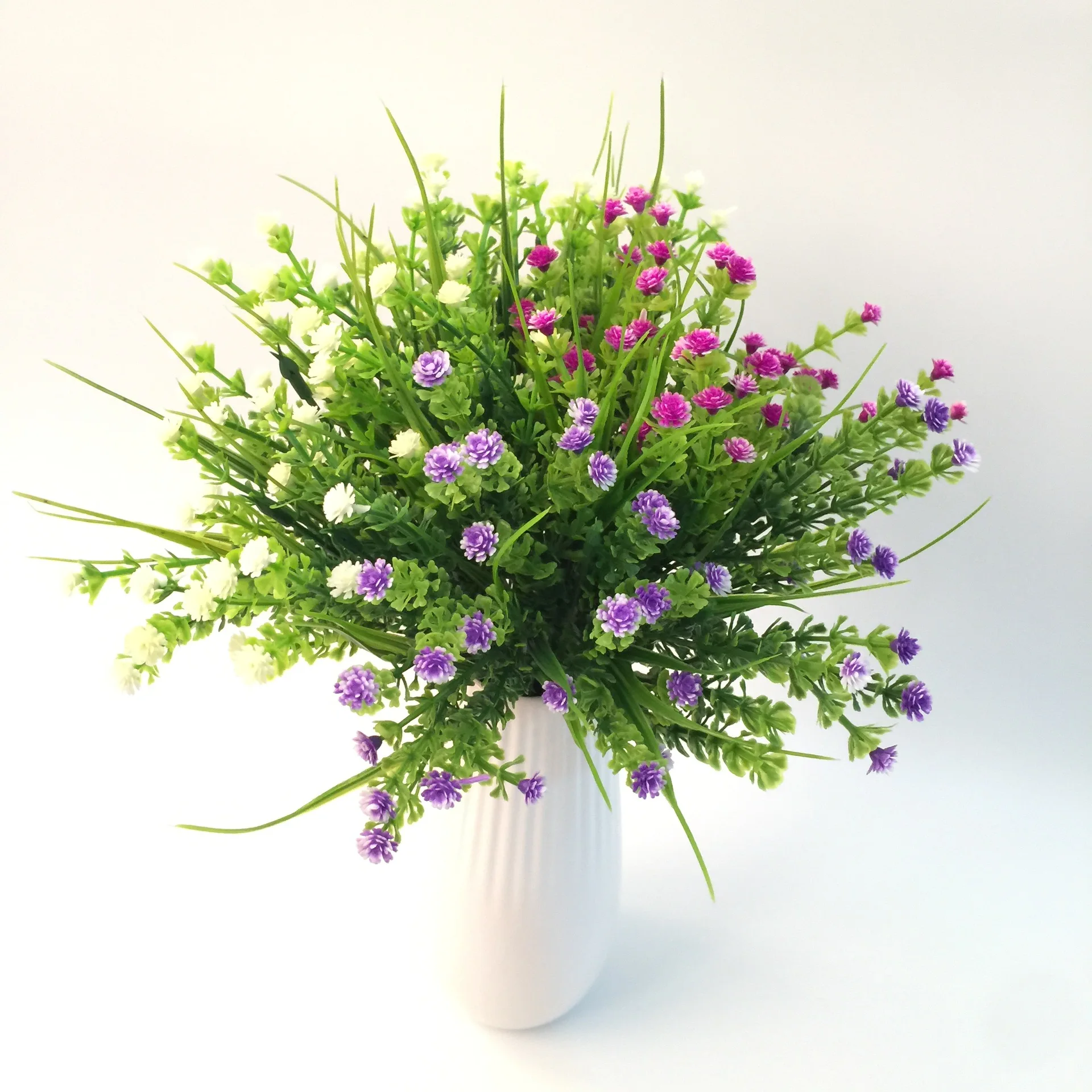 DIY party decoration water grass Gypsophila Green artificial flower home Plastic | Дом и сад