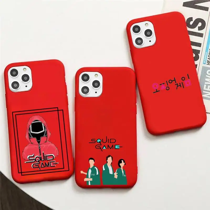 Squid Game Cheng Qixun Phone Case Candy Color for iPhone 6 6S 7 8 11 12 XS X SE 2020 XR mini pro Plus MAX mobile bags Zhiying
Squid Game Cheng Qixun Phone Case Candy Color for iPhone 6 6S 7 8 11 12 XS X SE 2020 XR mini pro Plus MAX mobile bags Zhiying