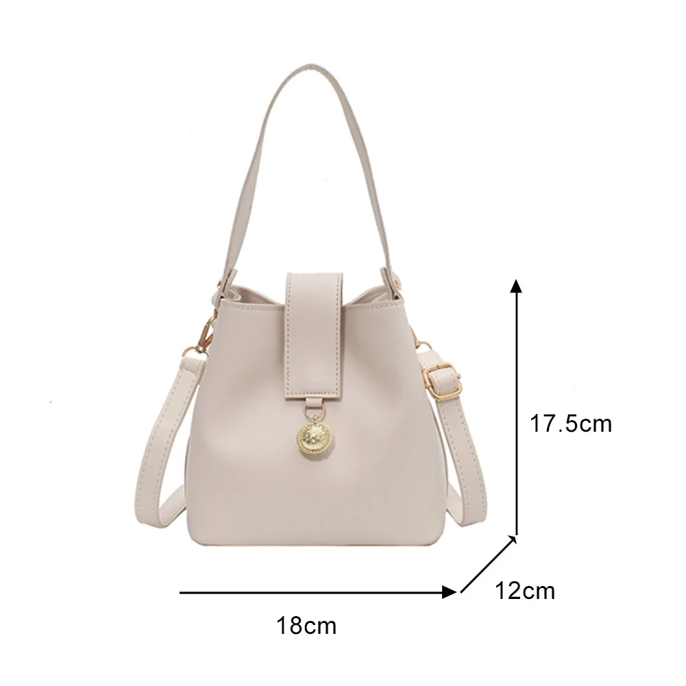 Fashion Women Pure Color PU Leather Shoulder Crossbody Messenger Bucket Bag Ladies Vintage Mini Top-handle Handbags
Fashion Women Pure Color PU Leather Shoulder Crossbody Messenger Bucket Bag Ladies Vintage Mini Top-handle Handbags