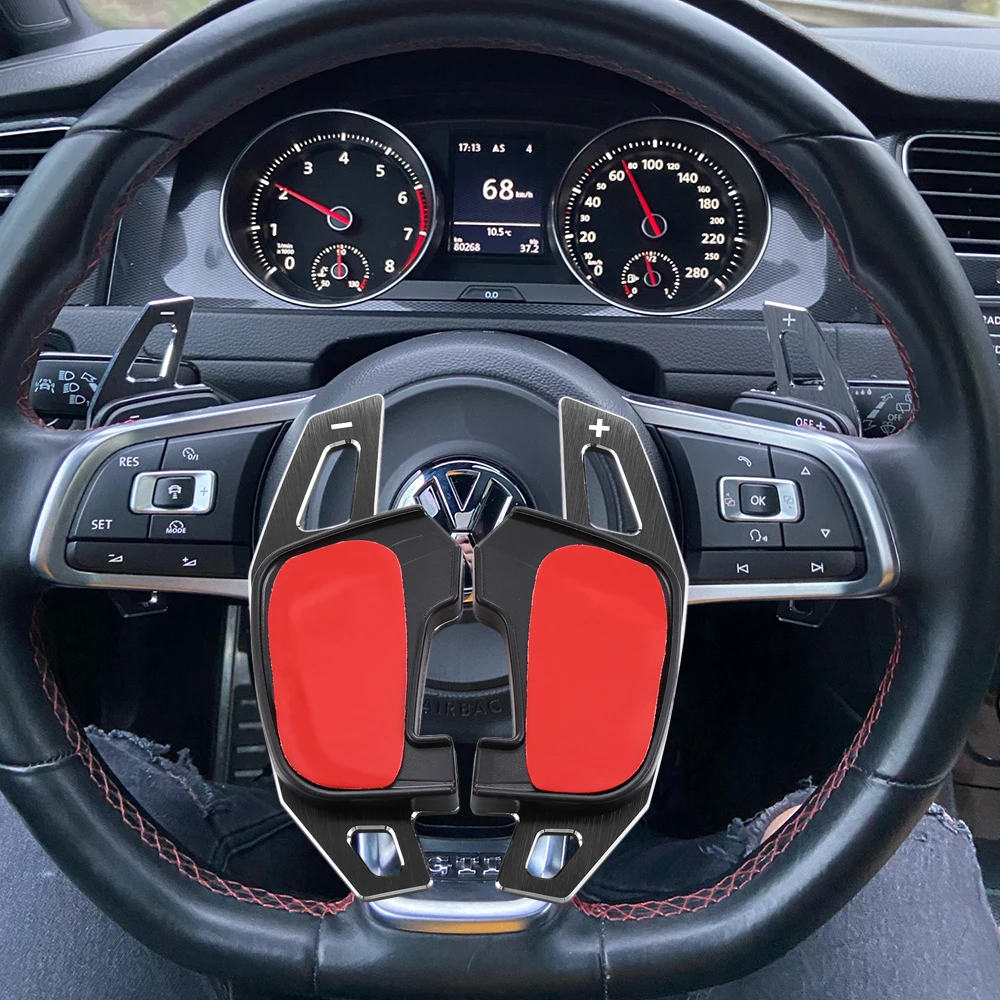 2 шт. автомобильный рычаг переключения передач на руль для VW GOLF GTI R GTD GTE MK7 7 POLO Scirocco
