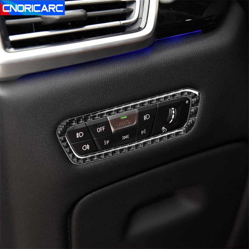 Carbon Fiber Headlight Switch Frame Decoration Cover Sticker Trim For BMW X5 G05 2019-2020 lnterior Auto Accessories
Carbon Fiber Headlight Switch Frame Decoration Cover Sticker Trim For BMW X5 G05 2019-2020 lnterior Auto Accessories