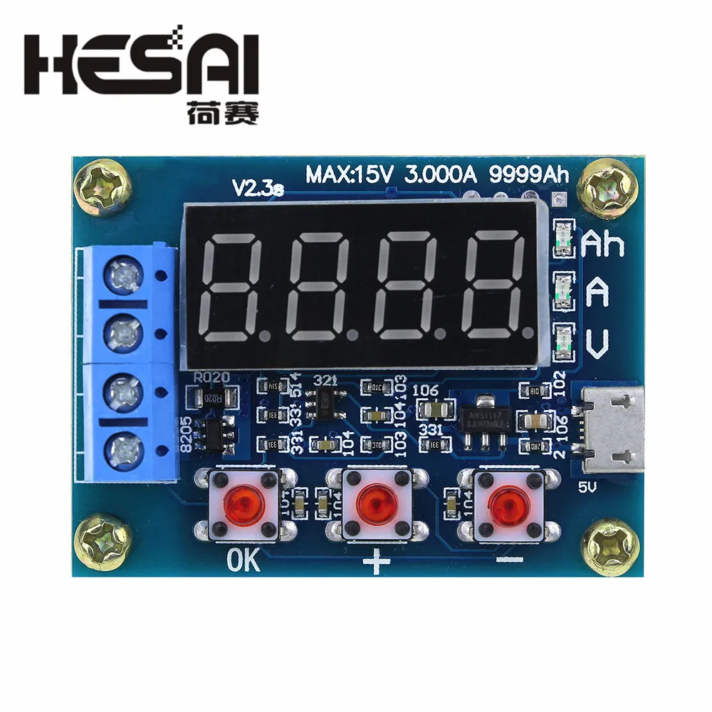 Li-ion Lithium Battery Capacity Tester Resistance Lead-acid Battery Capacity Meter Discharge Tester Analyzer ZB2L3
Li-ion Lithium Battery Capacity Tester Resistance Lead-acid Battery Capacity Meter Discharge Tester Analyzer ZB2L3