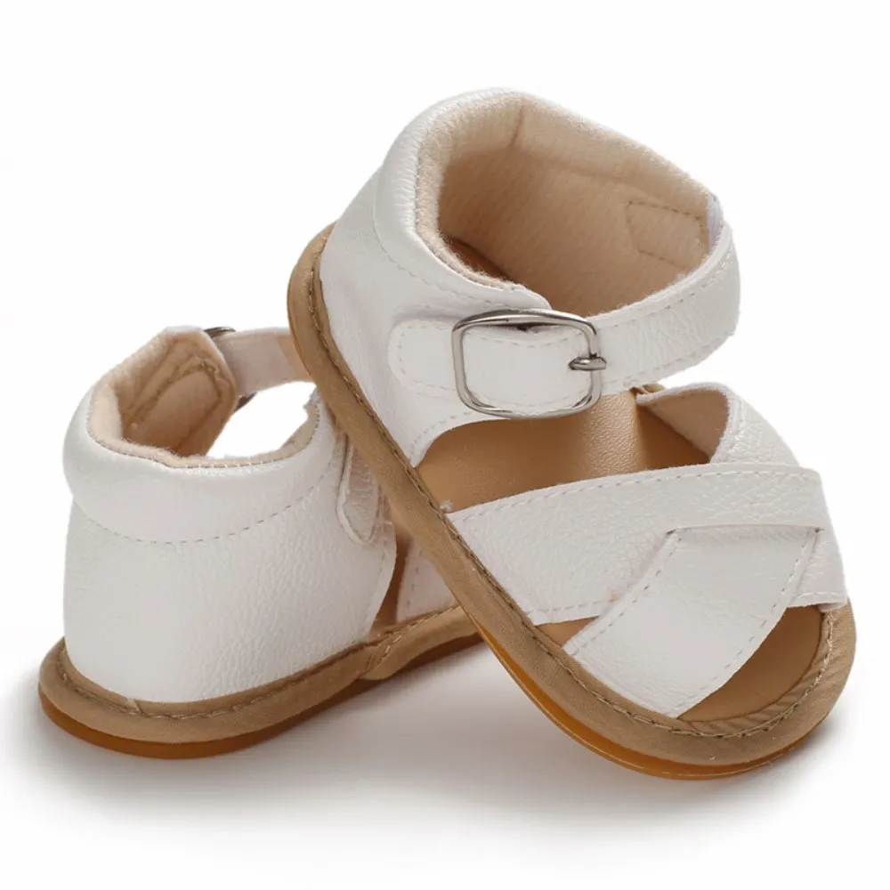 Summer Baby Girl Sandals Fashion Shoes Leather Canvas Dotted plaid Newborn Baby Shoes Beach 0-18M Kids Soft Crib Walkers Sandals
Summer Baby Girl Sandals Fashion Shoes Leather Canvas Dotted plaid Newborn Baby Shoes Beach 0-18M Kids Soft Crib Walkers Sandals