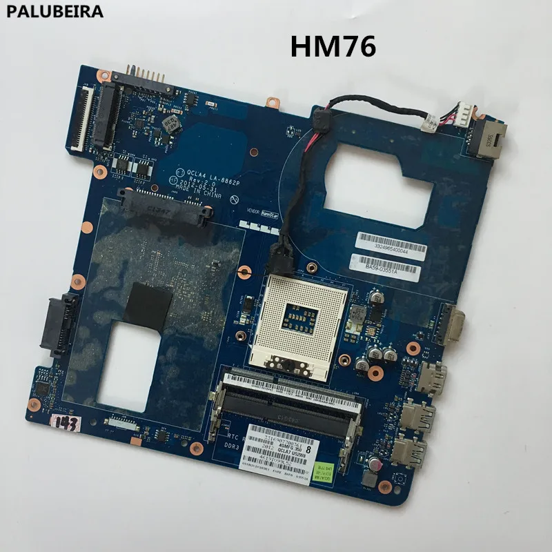 PALUBEIRA NP350V5C NP350V5X материнской платы ноутбука PC материнская плата для Samsung HM76 QCLA4