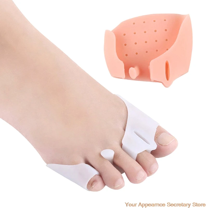 1 Pair Soft Silicone Gel Toe Separator Straightener Thumb Crooked Thumb Toe Aligner Positioning Separator Foot Care Tool
1 Pair Soft Silicone Gel Toe Separator Straightener Thumb Crooked Thumb Toe Aligner Positioning Separator Foot Care Tool