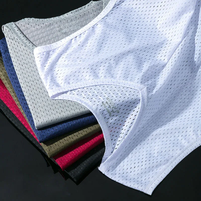 Male Bodyshaper Fitness Wrestling Mesh Breathable Singlets Men Ice Silk Tank Tops Underwear Mens Undershirt Transparent Shirts
Male Bodyshaper Fitness Wrestling Mesh Breathable Singlets Men Ice Silk Tank Tops Underwear Mens Undershirt Transparent Shirts