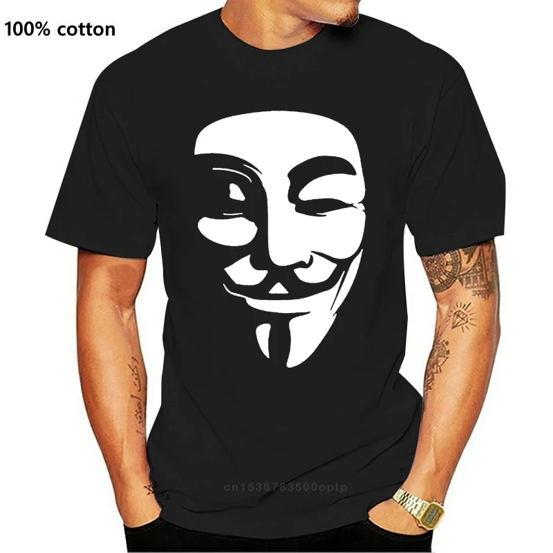 New Men t shirt fashion V For Vendetta V Word Vendetta Team European Code Man Pure t-shirt women
New Men t shirt fashion V For Vendetta V Word Vendetta Team European Code Man Pure t-shirt women