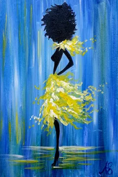 Abstract Black African Nude Woman Figure Oil Painting on Canvas Posters and Prints Scandinavian Wall Art Picture for living room 
Abstract Black African Nude Woman Figure Oil Painting on Canvas Posters and Prints Scandinavian Wall Art Picture for living room