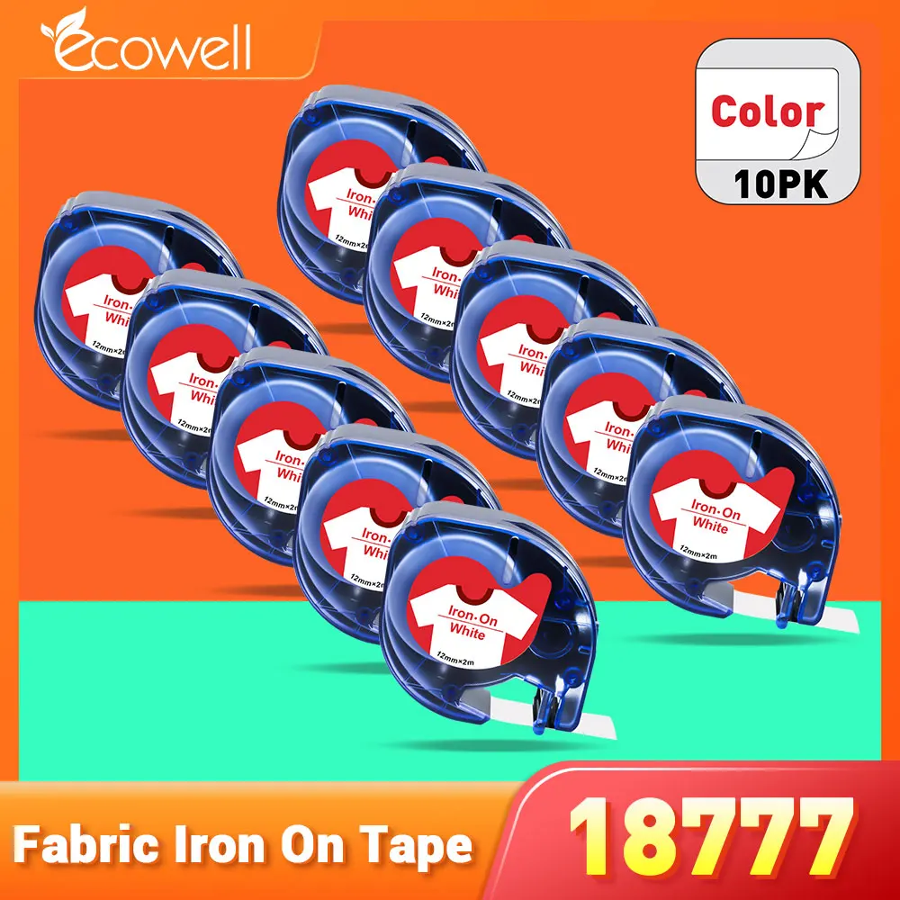 Ecowell 10 шт. Замена для Dymo Letratag LT 18777 18779 18776 лента Красная на белой ткани железо на этикетке для QX-50 2000 LT-100H 110T
Ecowell 10 шт. Замена для Dymo Letratag LT 18777 18779 18776 лента Красная на белой ткани железо на этикетке для QX-50 2000 LT-100H 110T