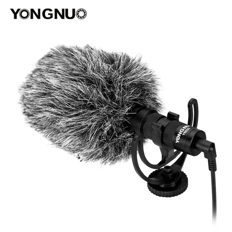 Yongnuo Mic YN220 видеокамера с микрофоном видеомикрофон 3,5 мм ветровое стекло подходит для canon nikon dslr камер компьютеров телефонов ПК
Yongnuo Mic YN220 видеокамера с микрофоном видеомикрофон 3,5 мм ветровое стекло подходит для canon nikon dslr камер компьютеров телефонов ПК