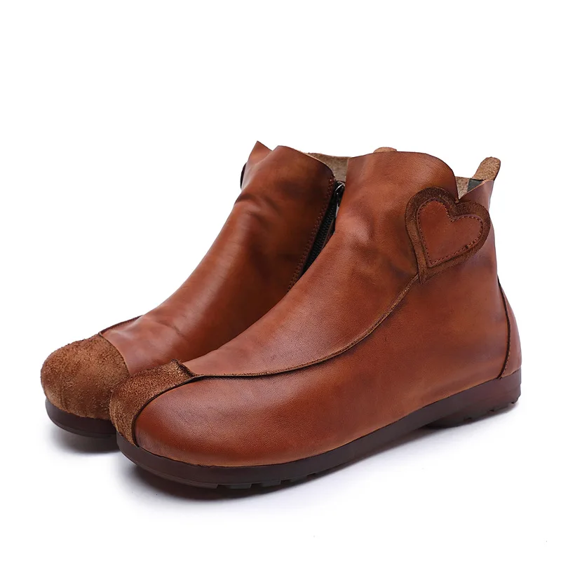 Swonco Cow Leather Ankle Boots Women Fashion Flat Autumn Shoes 2020 Female Genuine Leather Martin Boots Womens Casual Shoes
Swonco Cow Leather Ankle Boots Women Fashion Flat Autumn Shoes 2020 Female Genuine Leather Martin Boots Womens Casual Shoes