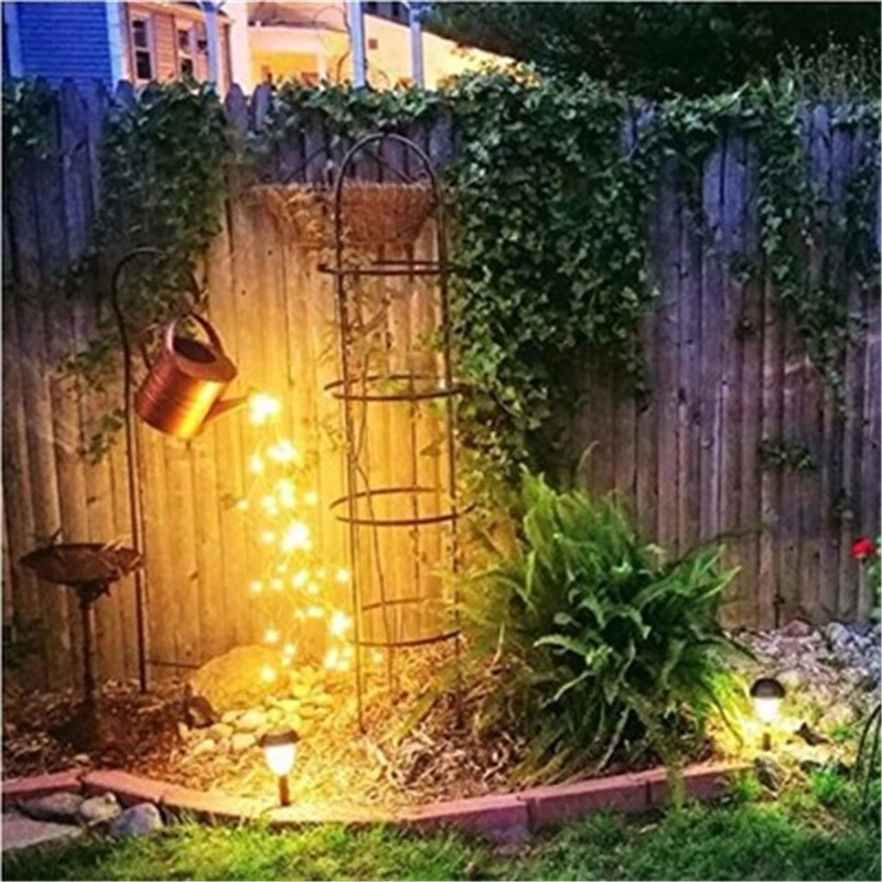 Stars Shower Garden Art Light Decoration Gardening Standing Watering Can String Lights LED Lamp Creative Iron Frame Top Sale
Stars Shower Garden Art Light Decoration Gardening Standing Watering Can String Lights LED Lamp Creative Iron Frame Top Sale