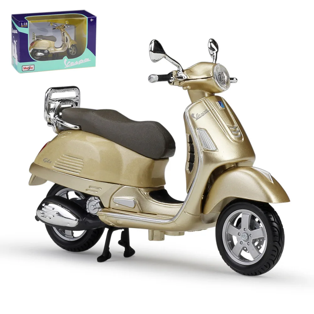 Металлические игрушечные автомобили Maisto 1:18 Vespa GTS модель 300 Модель автомобиля из сплава мотоцикл детская игрушка Подарки коллекция
Металлические игрушечные автомобили Maisto 1:18 Vespa GTS модель 300 Модель автомобиля из сплава мотоцикл детская игрушка Подарки коллекция