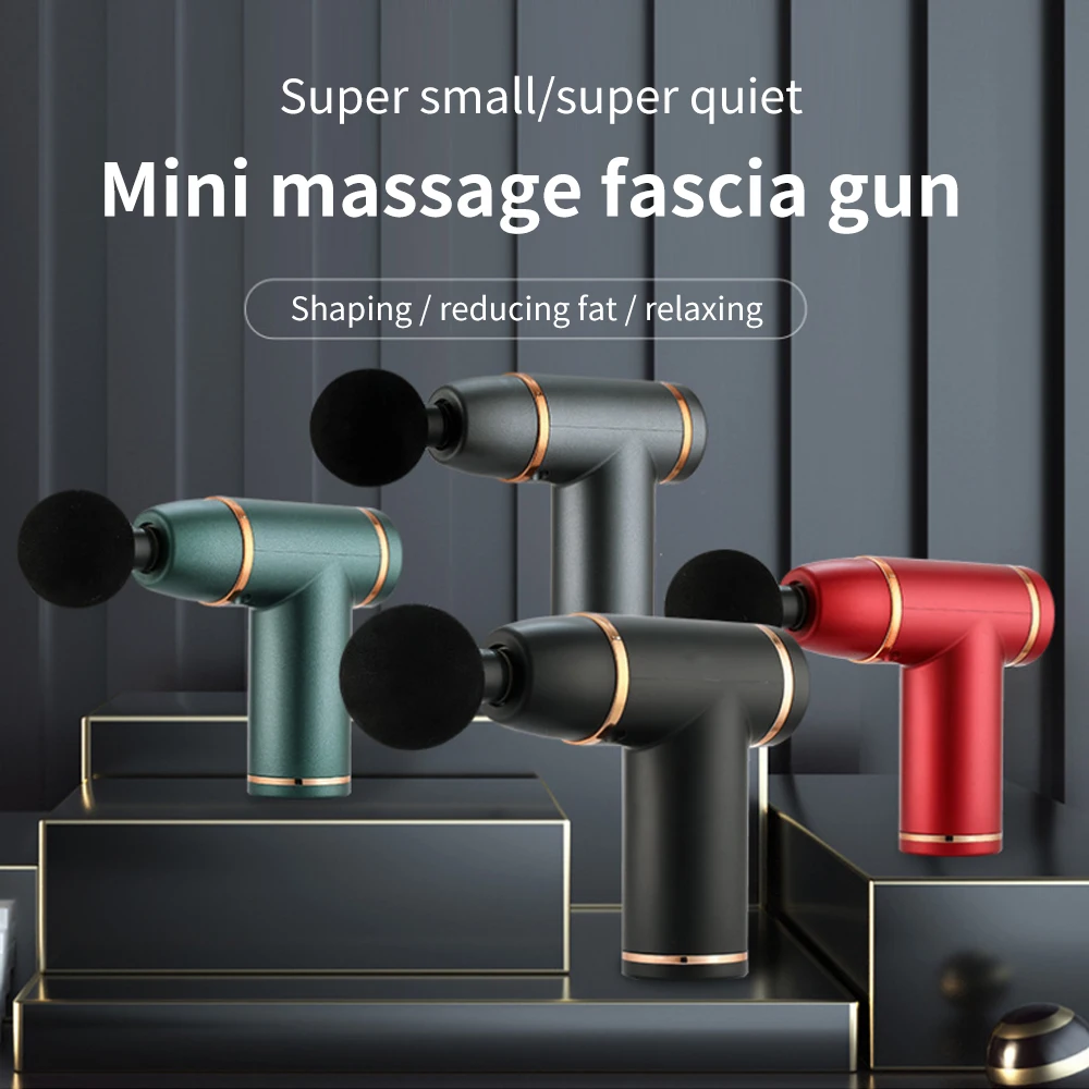 Mini Massage Fascia Gun Deep Tissue Muscle Massage Gun Neck Muscle Massager Slimming Body Muscle Fitness Percussion Pain Relief
Mini Massage Fascia Gun Deep Tissue Muscle Massage Gun Neck Muscle Massager Slimming Body Muscle Fitness Percussion Pain Relief