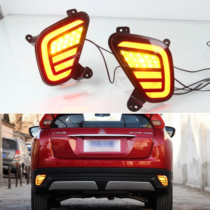 Многофункциональный светильник жатель для Mitsubishi Eclipse Cross 2018 2019, 2 шт., светодиодный задний бампер, тормоз, сигнал поворота, светильник заднего...
Многофункциональный светильник жатель для Mitsubishi Eclipse Cross 2018 2019, 2 шт., светодиодный задний бампер, тормоз, сигнал поворота, светильник заднего...