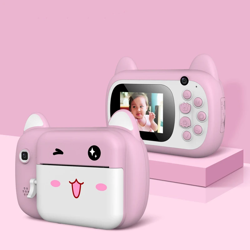 A7 Kids Camera Mini Digital Cameras Cute Portable Cartoon Cameras Camera with Photo Printing Function
A7 Kids Camera Mini Digital Cameras Cute Portable Cartoon Cameras Camera with Photo Printing Function