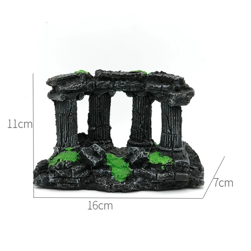 Artificial Aquarium Decoration Accessories Roman Column Fish Tank Landscaping Ruins Column Stone Cave Rock Ornaments Decor
Artificial Aquarium Decoration Accessories Roman Column Fish Tank Landscaping Ruins Column Stone Cave Rock Ornaments Decor