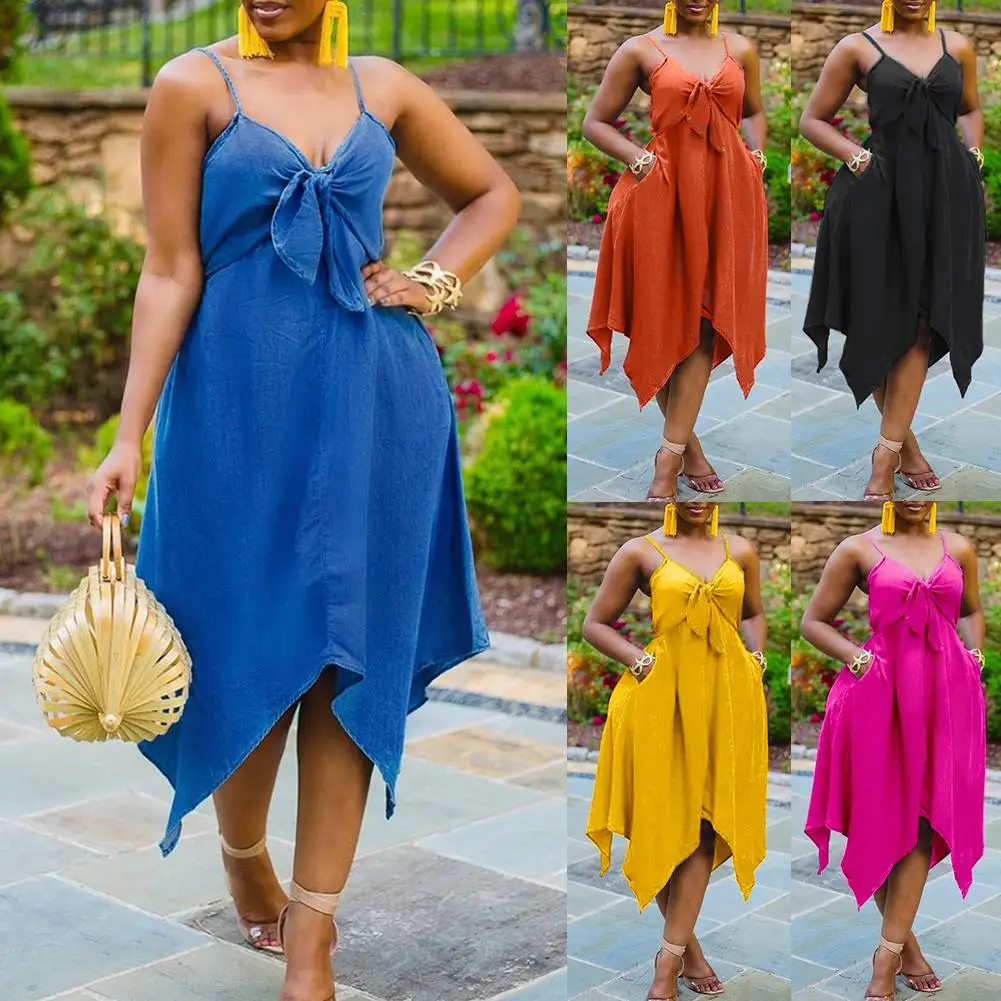 dresses for women 2021 Sexy Sleeveless Solid Color Irregular Hem Spaghetti Strap Dress Women's clothing Summer платье летнее
dresses for women 2021 Sexy Sleeveless Solid Color Irregular Hem Spaghetti Strap Dress Women's clothing Summer платье летнее