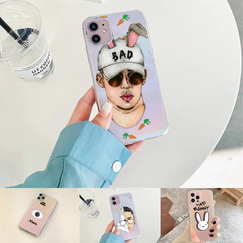 Bad Bunny Phone Case for iPhone xiaomi redmi 7 8 9 11 12 10 S X XS XR MINI Pro Max Plus laser Transparent
Bad Bunny Phone Case for iPhone xiaomi redmi 7 8 9 11 12 10 S X XS XR MINI Pro Max Plus laser Transparent