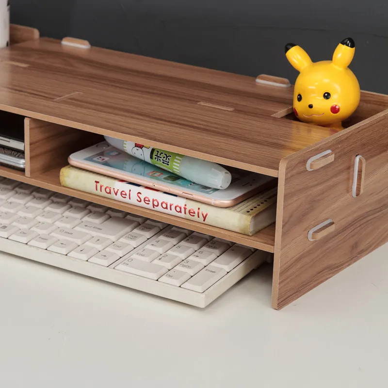 Wooden Monitor Laptop Stand Holder Riser Computer Desk Organizer Keyboard Mouse Storage Slots for Office Supplies School Teacher
Wooden Monitor Laptop Stand Holder Riser Computer Desk Organizer Keyboard Mouse Storage Slots for Office Supplies School Teacher