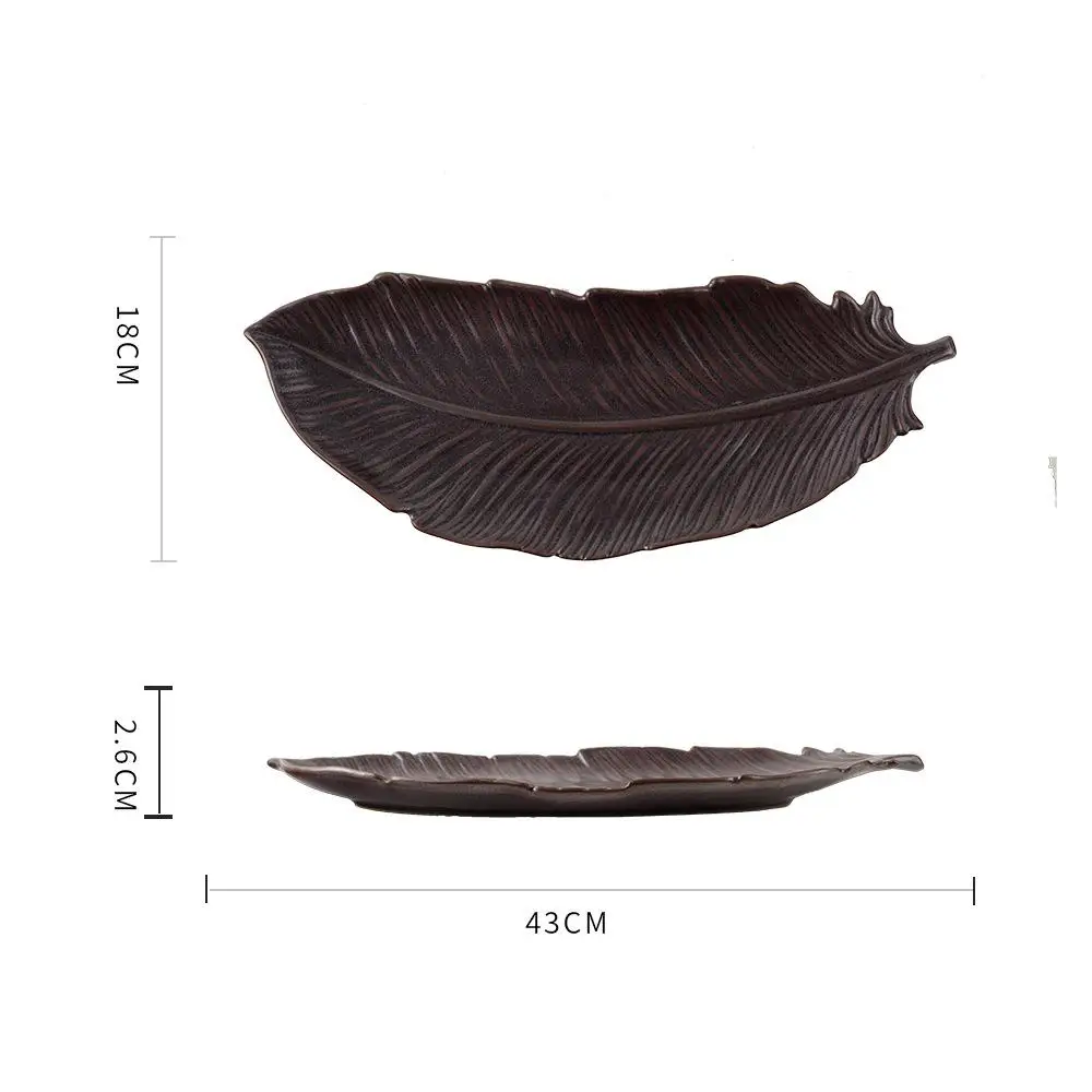 Cake plate, restaurant creative crystal leaf irregular plate, home plate, porcelain blue ceramic cake plates 
Cake plate, restaurant creative crystal leaf irregular plate, home plate, porcelain blue ceramic cake plates