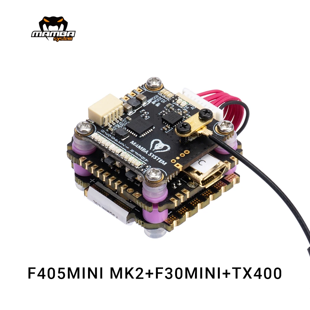 Diatone MAMBA F405 MINI MK2 /F30MINI 30A 3-5S 8BIT /TX400MW VTX Контроллер полета стек | Игрушки и хобби