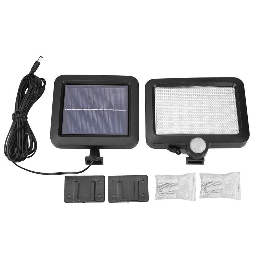 56cob LED Solar Light Outdoor Motion Sensor Recharge Solar Wall Light Waterproof Emergency Led Light Street Garden Porch Lamp
56cob LED Solar Light Outdoor Motion Sensor Recharge Solar Wall Light Waterproof Emergency Led Light Street Garden Porch Lamp