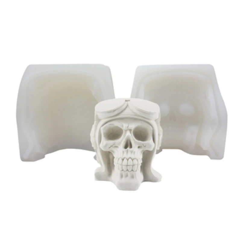 Halloween Theme Helmet Skull Molds Fondant Cake Decorating Silicone Molds Chocolate Baking Tools for Cakes Gumpaste Form
Halloween Theme Helmet Skull Molds Fondant Cake Decorating Silicone Molds Chocolate Baking Tools for Cakes Gumpaste Form