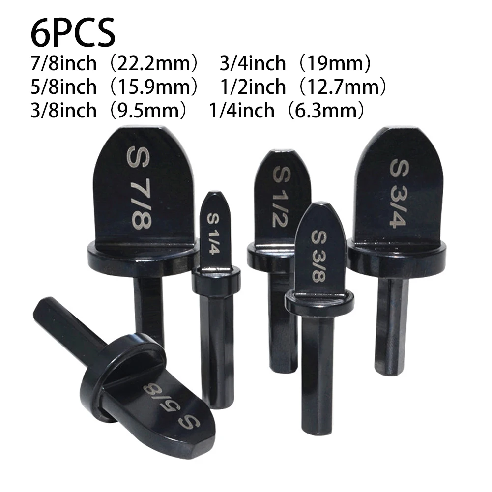 Imperial Tube Pipe Expander Swaging Tool 1/4" 3/8" 1/2" 5/8" 3/4" 7/8" Drill Bit Set For Air Conditioner Conditioning
Imperial Tube Pipe Expander Swaging Tool 1/4" 3/8" 1/2" 5/8" 3/4" 7/8" Drill Bit Set For Air Conditioner Conditioning