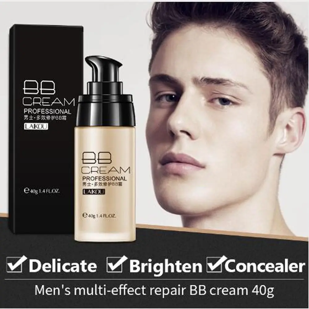 40g Effective Face Foundation Natural Base Makeup Nourishing Men's Tone Up Cream Revitalising Men BB Cream
40g Effective Face Foundation Natural Base Makeup Nourishing Men's Tone Up Cream Revitalising Men BB Cream