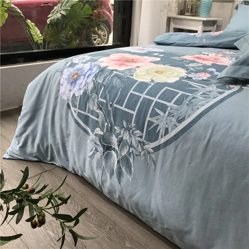 2020 New Style 4pcs Cotton Sanding Fabric Bedding Set Quilt Cover Queen Size King Size Duvet Cover Set
2020 New Style 4pcs Cotton Sanding Fabric Bedding Set Quilt Cover Queen Size King Size Duvet Cover Set