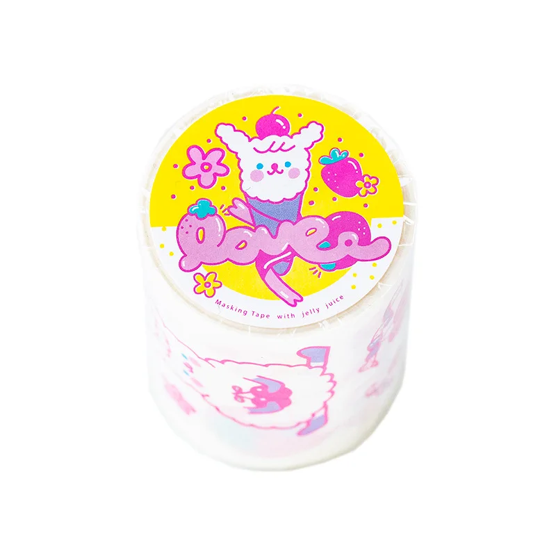 Soft Candy Series Cartoon Animals Smiley Washi Tape Party Ribbon Stickers for Decorative Diary Planner Scrapbooking Photo Ablums
Soft Candy Series Cartoon Animals Smiley Washi Tape Party Ribbon Stickers for Decorative Diary Planner Scrapbooking Photo Ablums