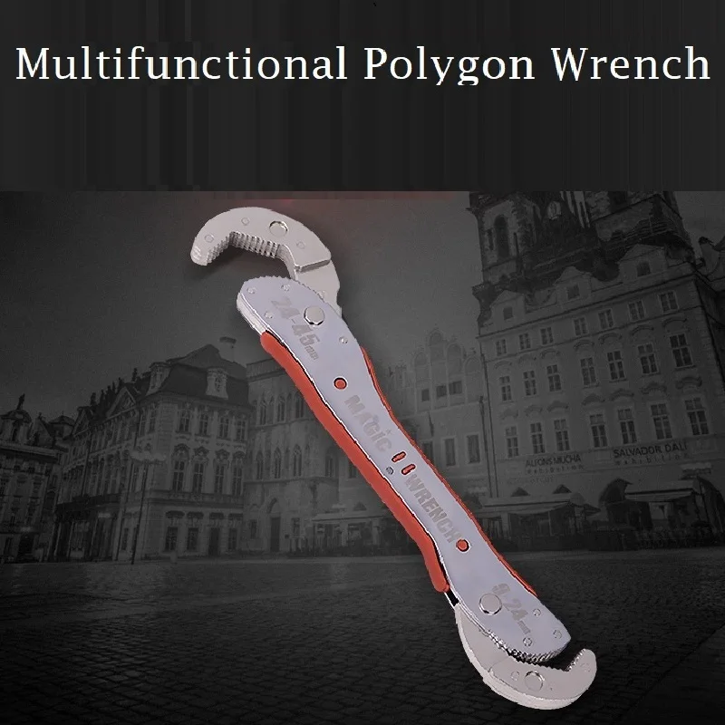 Adjustable Wrench Torque Wrench Universal Key Pipe Wrench Socket Wrenches Set Multil Open End Spanner Household Hardware 9-45mm
Adjustable Wrench Torque Wrench Universal Key Pipe Wrench Socket Wrenches Set Multil Open End Spanner Household Hardware 9-45mm