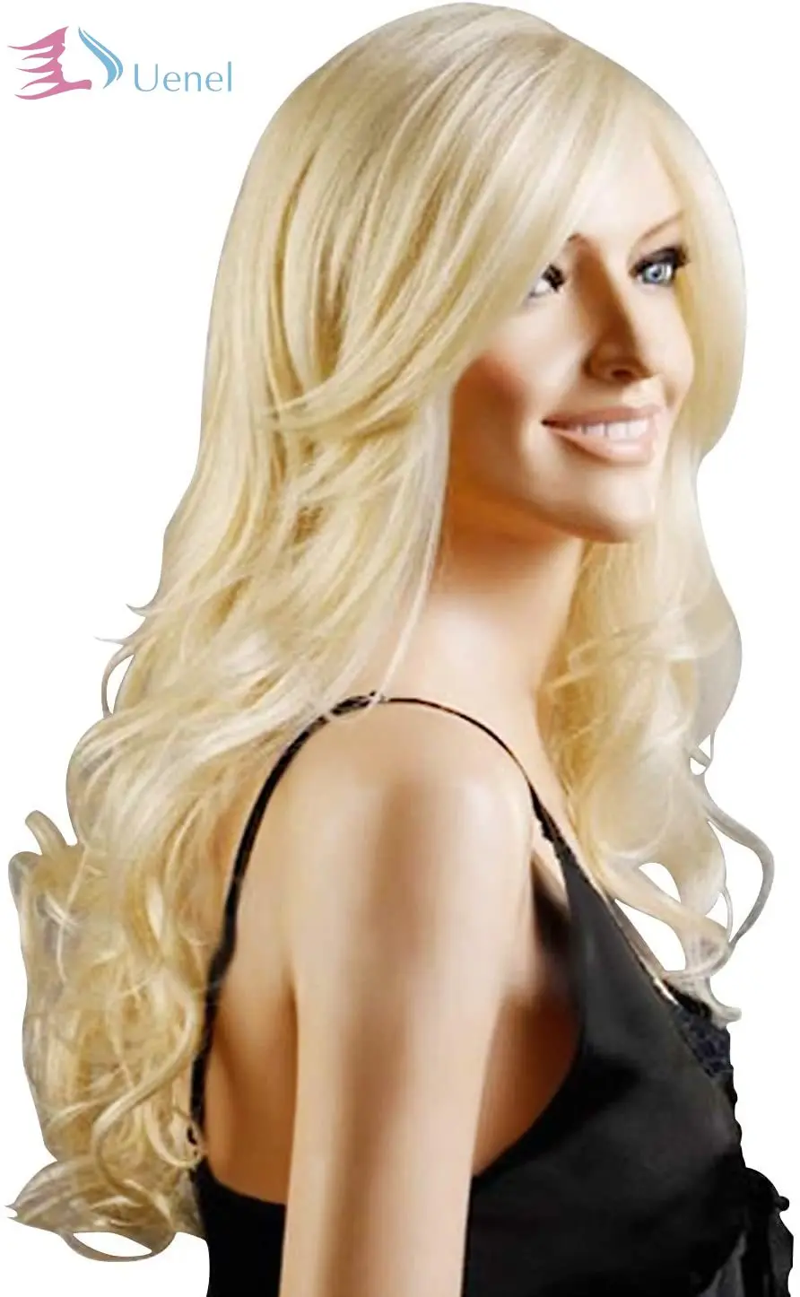 Uenel Womens Light Blonde Fashion Natural Full Long Curly Wig For Cosplay Party Wigs
Uenel Womens Light Blonde Fashion Natural Full Long Curly Wig For Cosplay Party Wigs