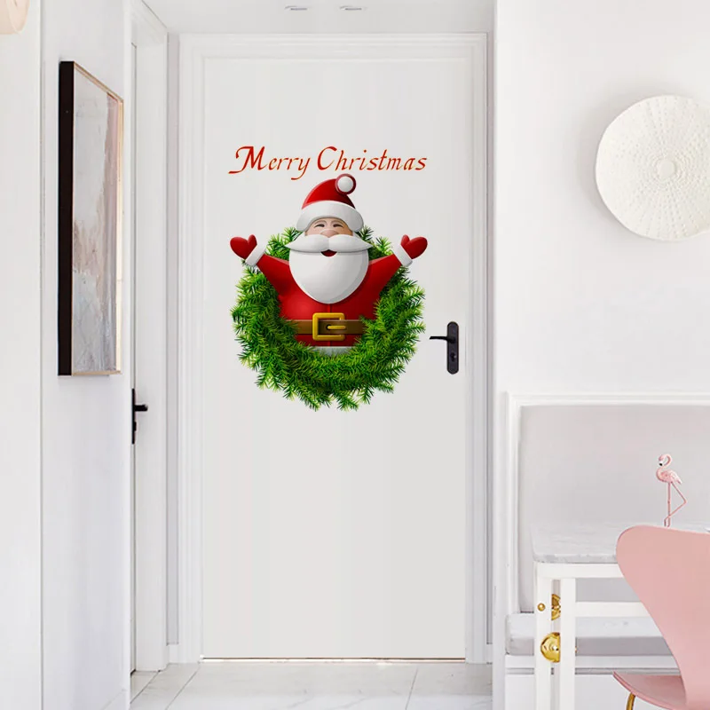 santa claus merry christmas wall Sticker Christmas Festival decoration living room Home window glass door New Year stickers
santa claus merry christmas wall Sticker Christmas Festival decoration living room Home window glass door New Year stickers