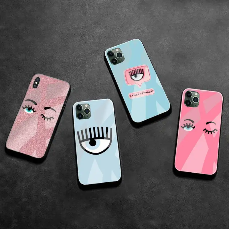 Hot Ferragnies Eyes Chiara Phone Case Tempered Glass For iPhone 13 12 Mini 11 Pro XR XS MAX 8 X 7 Plus SE 2020 cover
Hot Ferragnies Eyes Chiara Phone Case Tempered Glass For iPhone 13 12 Mini 11 Pro XR XS MAX 8 X 7 Plus SE 2020 cover