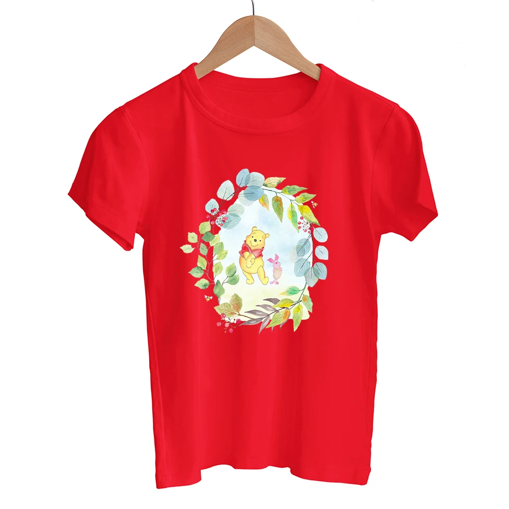 Winnie Best Friends Forever Piglet T Shirt Leisucre Casuel Loose Short Sleeve Disney Streetwear Beautiful Tee Shirt Female
Winnie Best Friends Forever Piglet T Shirt Leisucre Casuel Loose Short Sleeve Disney Streetwear Beautiful Tee Shirt Female
