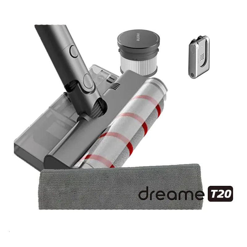 Аккумулятор циклонный для оригинального пылесоса Dreame T20, 2021, со щеткой, тряпками, резервуаром для воды
Аккумулятор циклонный для оригинального пылесоса Dreame T20, 2021, со щеткой, тряпками, резервуаром для воды