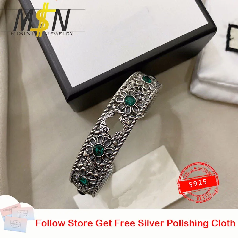 Original 1:1 Sterling Silver S925 Made Old Small Daisy Open Bracelet for Both Men and Women Glamorous Party Gifts With Logo
Original 1:1 Sterling Silver S925 Made Old Small Daisy Open Bracelet for Both Men and Women Glamorous Party Gifts With Logo