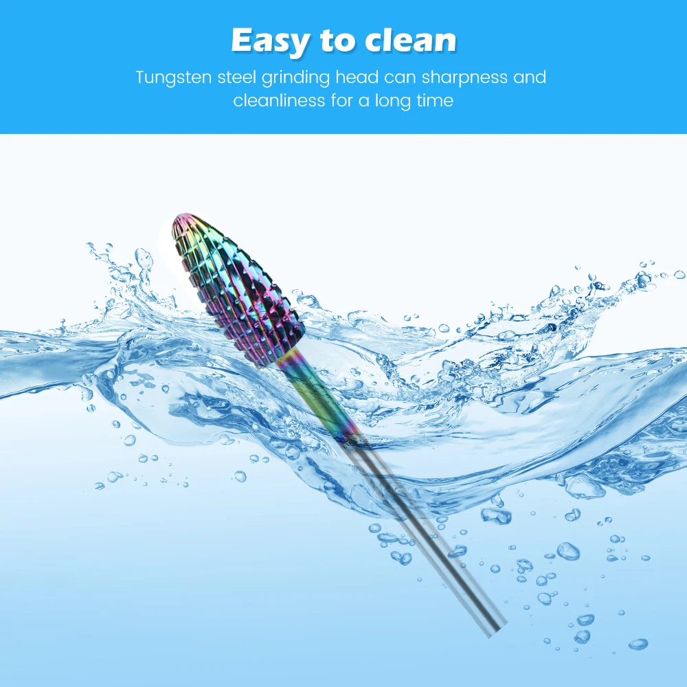 1pc Diamond Ceramic Carbide Nail Drill Bit Rotate Burr Milling For Manicure Pedicure Tool Nail Cutter Bit Electric Drill Machine
1pc Diamond Ceramic Carbide Nail Drill Bit Rotate Burr Milling For Manicure Pedicure Tool Nail Cutter Bit Electric Drill Machine