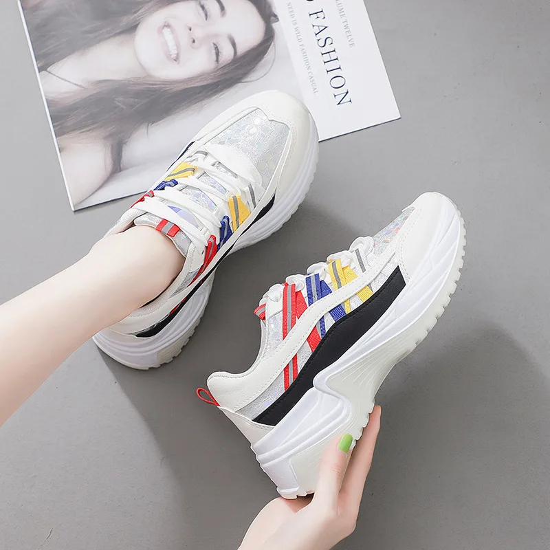 Новинка 2019, стильные женские кроссовки для бега, женские кроссовки на высокой платформе, дышащие Прогулочные кроссовки для девочек, женская...
Новинка 2019, стильные женские кроссовки для бега, женские кроссовки на высокой платформе, дышащие Прогулочные кроссовки для девочек, женская...