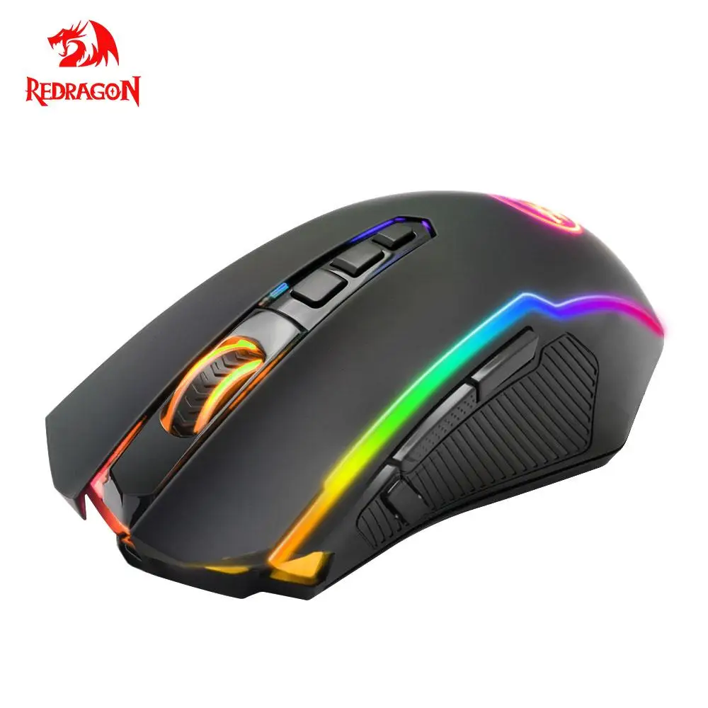Redragon RANGER LITE M910-KS USB Wireless 2.4G Gaming Mouse 8000 DPI RGB Programmable Optics Mice For Computer Gamer PC
Redragon RANGER LITE M910-KS USB Wireless 2.4G Gaming Mouse 8000 DPI RGB Programmable Optics Mice For Computer Gamer PC