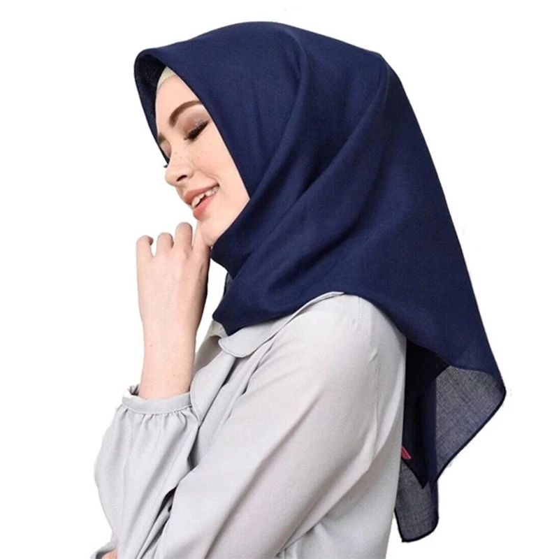 110*110cm square cotton scarf women muslim hijab scarf femme musulman soft headscarf islamic shawls and wrap pashmina scarves
110*110cm square cotton scarf women muslim hijab scarf femme musulman soft headscarf islamic shawls and wrap pashmina scarves
