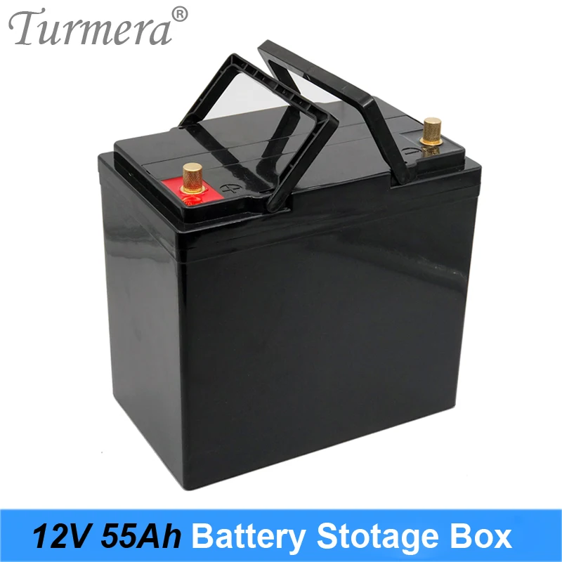 Turmera 12V Battery Storage Box for 3.2V Lifepo4 Battery Use Can Build 55Ah to 120Ah for Solar System Uninterrupted Power Supply
Turmera 12V Battery Storage Box for 3.2V Lifepo4 Battery Use Can Build 55Ah to 120Ah for Solar System Uninterrupted Power Supply