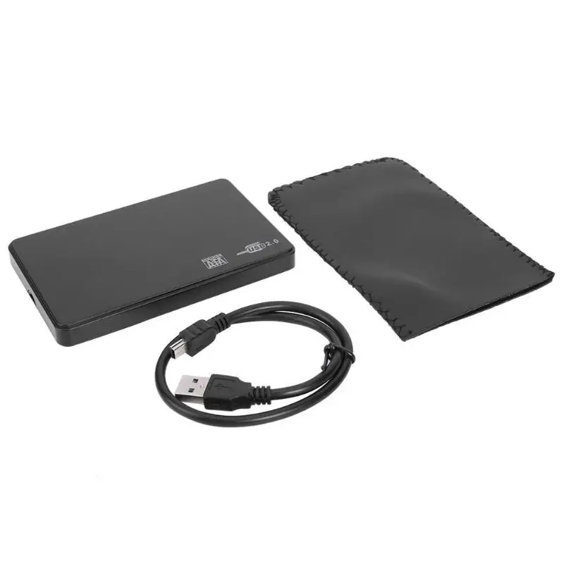 2.5" Hard Disk Drive Chassis 2.5 inch Hard Disk Case SATA USB2.0 Portable SSD Disk HDD Box External Hard drive Enclosure
2.5" Hard Disk Drive Chassis 2.5 inch Hard Disk Case SATA USB2.0 Portable SSD Disk HDD Box External Hard drive Enclosure