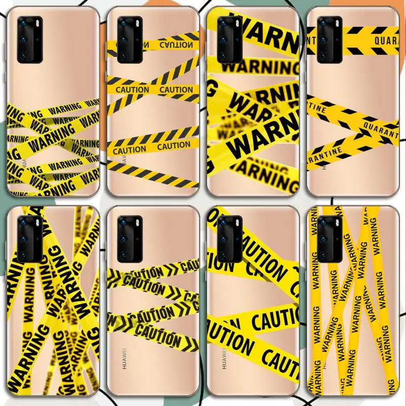 yellow warning Cordon pattern Phone Case Transparent for Huawei mate 20 10 9 8 X S 5G Z Enjoy pro plus
yellow warning Cordon pattern Phone Case Transparent for Huawei mate 20 10 9 8 X S 5G Z Enjoy pro plus